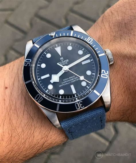 tudor midnight blue|tudor black bay chrono blue.